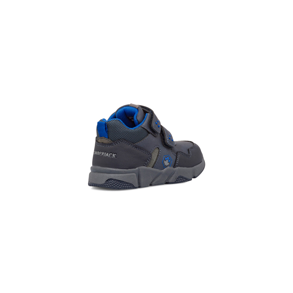 Sneakers primi passi bambino blu navy con logo Lumberjack