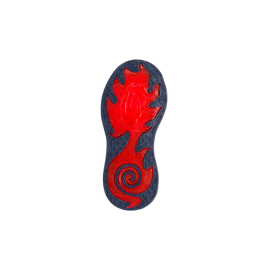 Sneakers bambino blu navyv e rosso con luci nella suola Birilli&Monelli