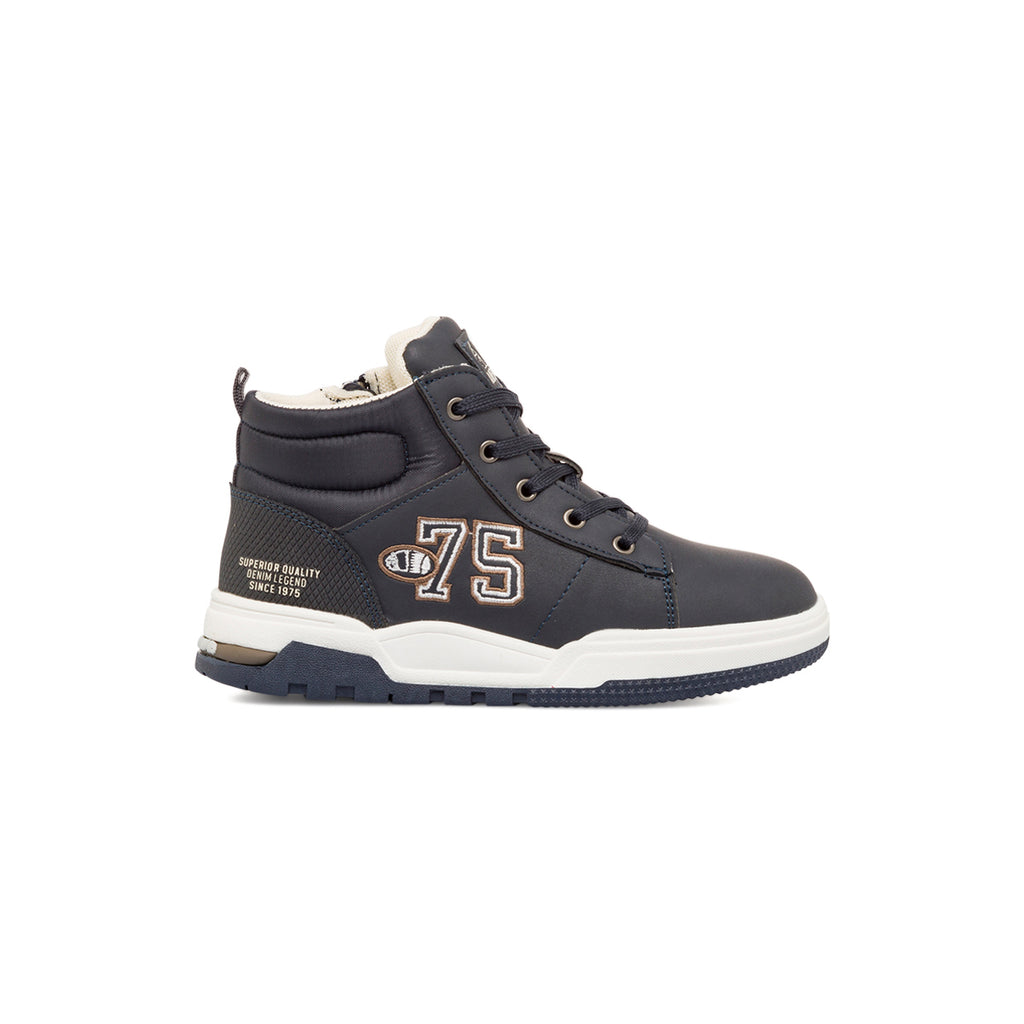 Sneakers da bambino blu navy con logo Americanino