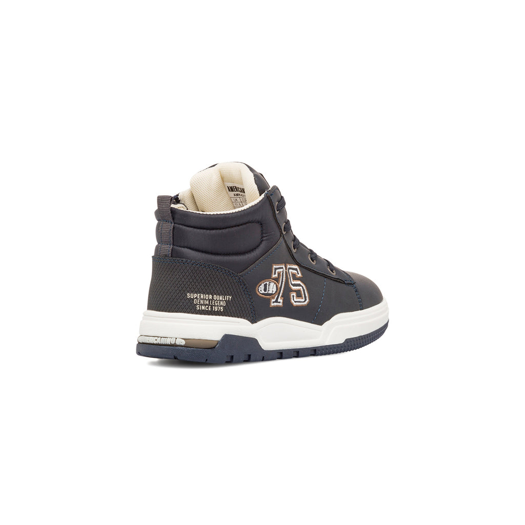 Sneakers da bambino blu navy con logo Americanino