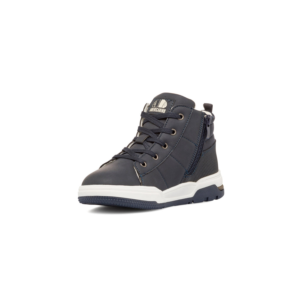 Sneakers da bambino blu navy con logo Americanino