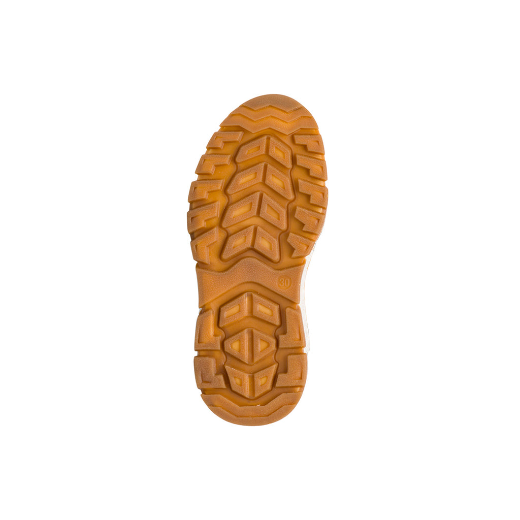 Sneakers da bambino ocra con logo Lumberjack