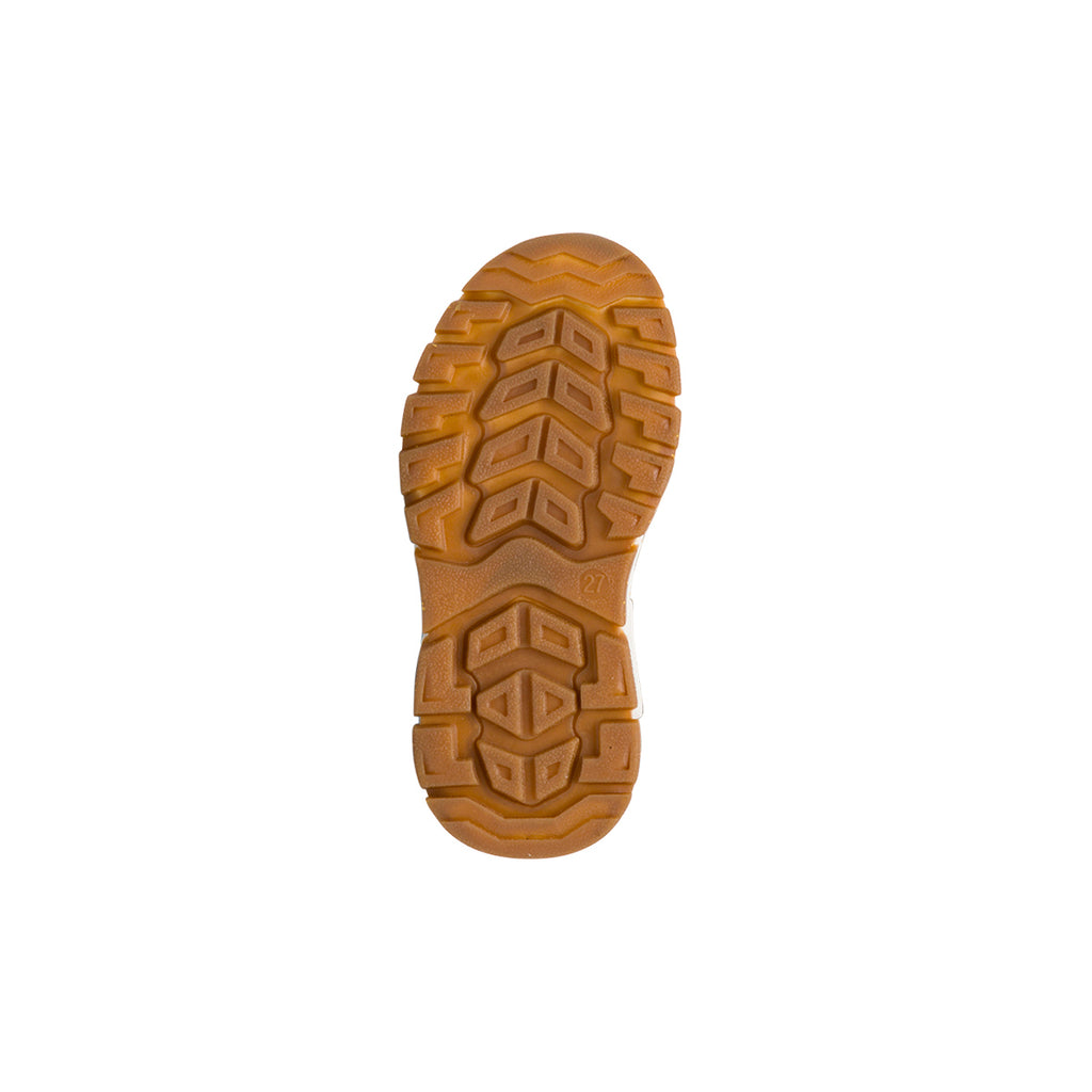 Sneakers da bambino verde militare con logo Lumberjack