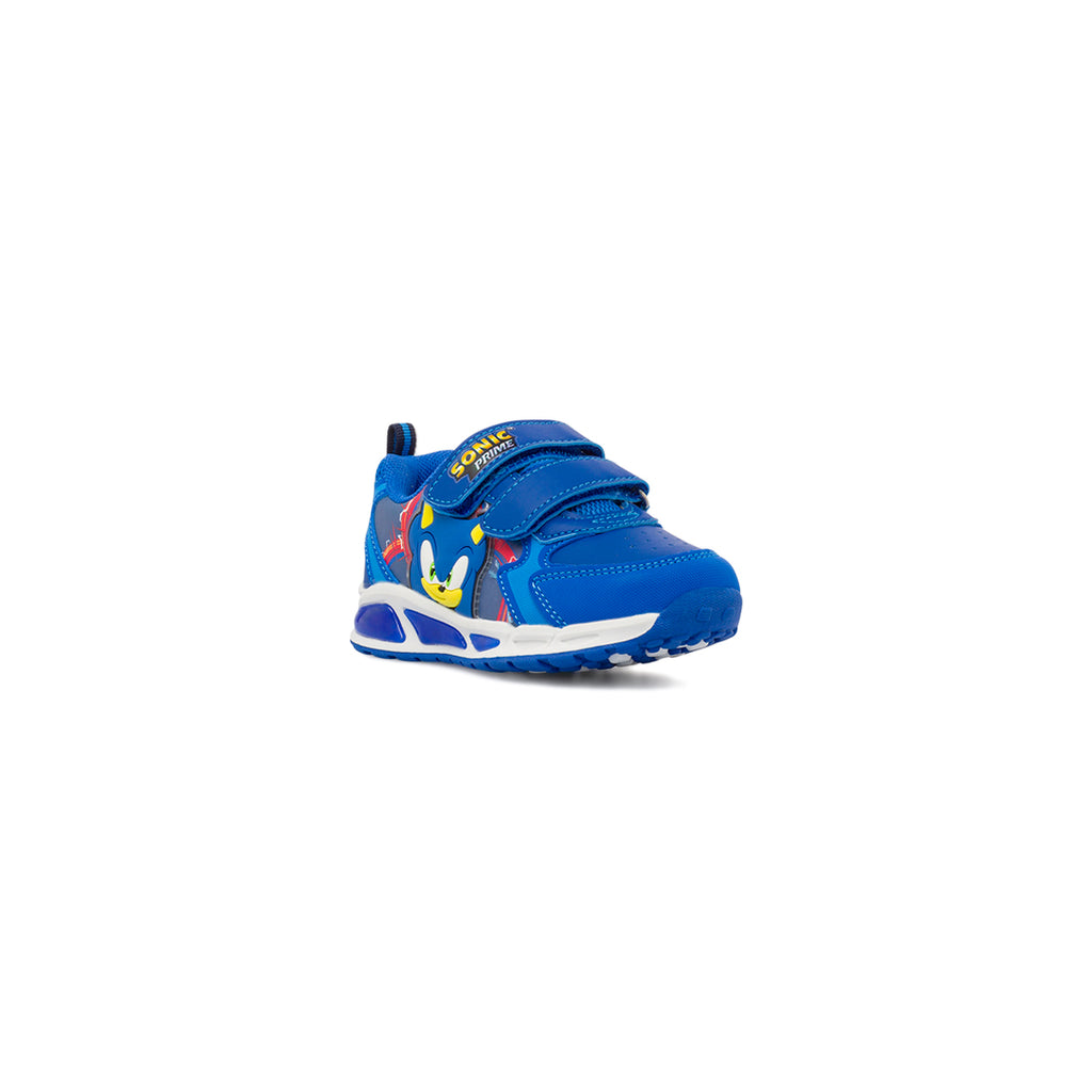 Sneakers blu da Bambino con Luci nella suola Sonic