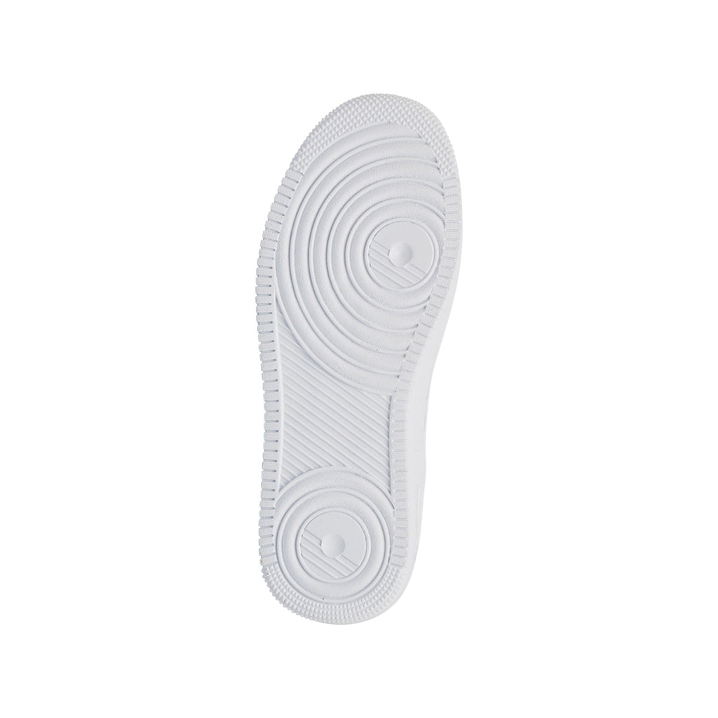 Sneakers bianche da ragazzo con stampa laterale Space Boy