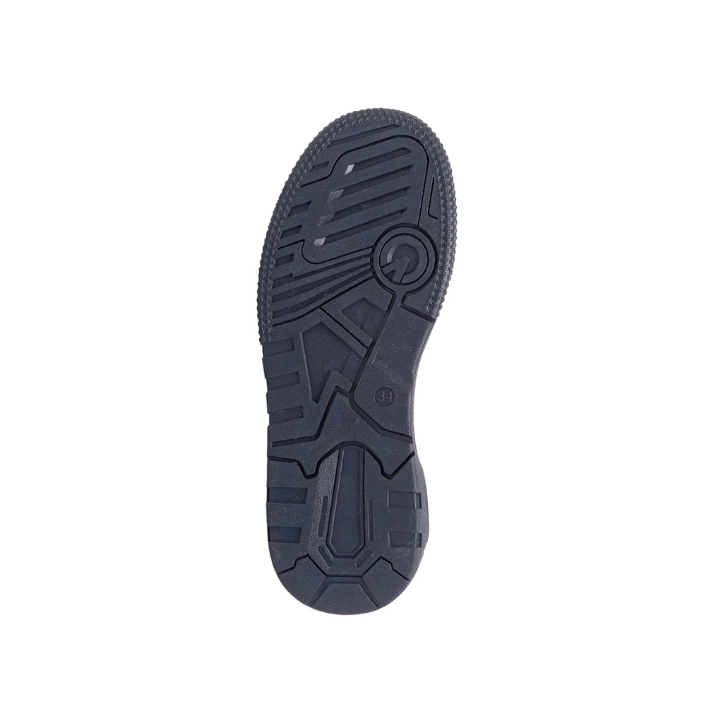 Sneakers da ragazzo bianche con dettagli blu e rossi Americanino