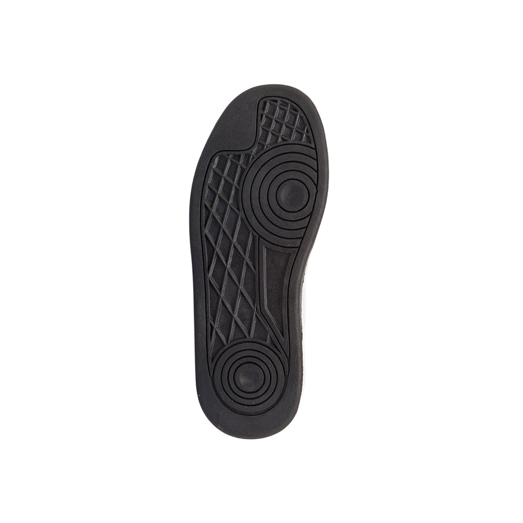 Sneakers alte da bambino bianche con dettagli rossi e neri con logo Nautica