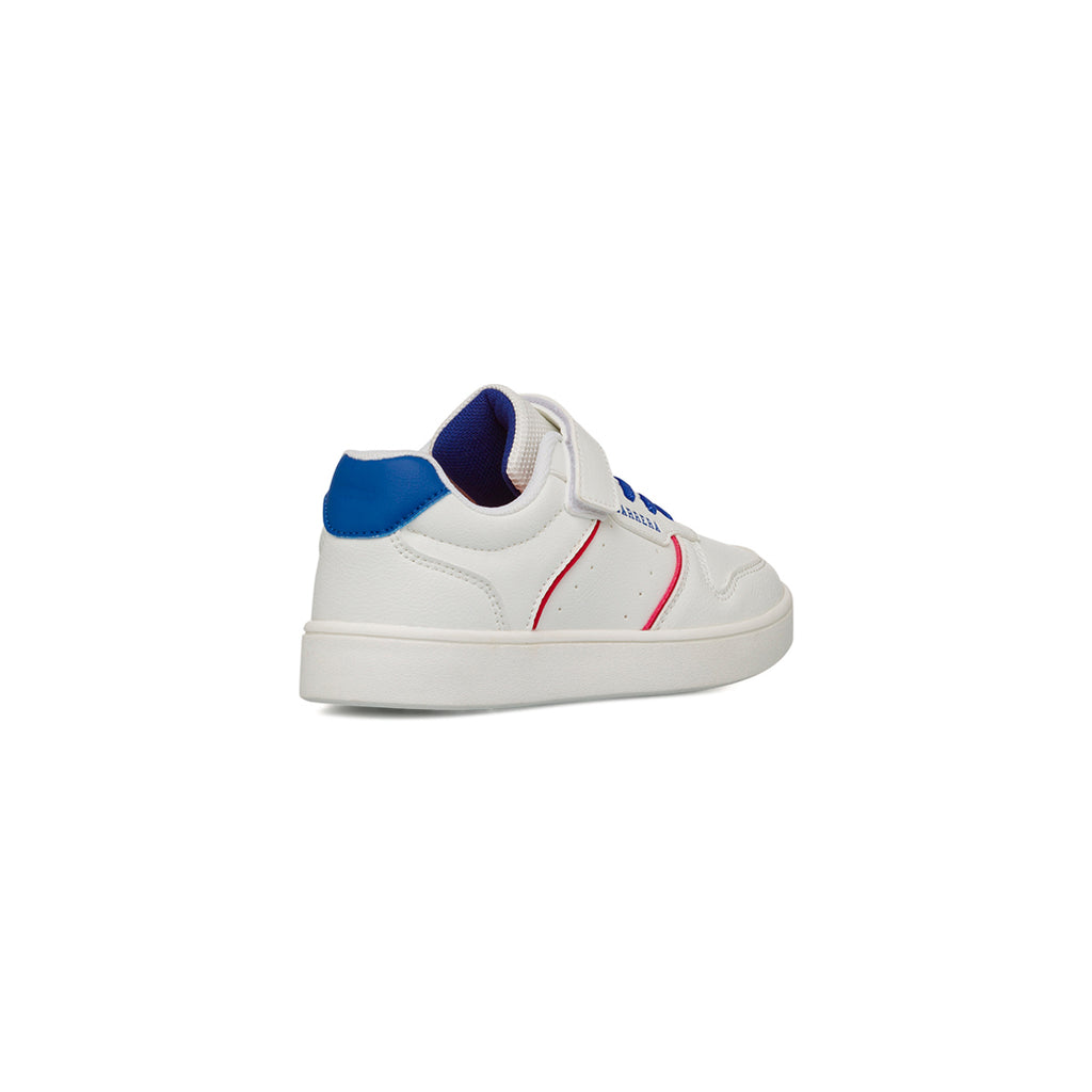 Sneakers da Bambino e Ragazzo Bianche con dettagli a contrasto Carrera