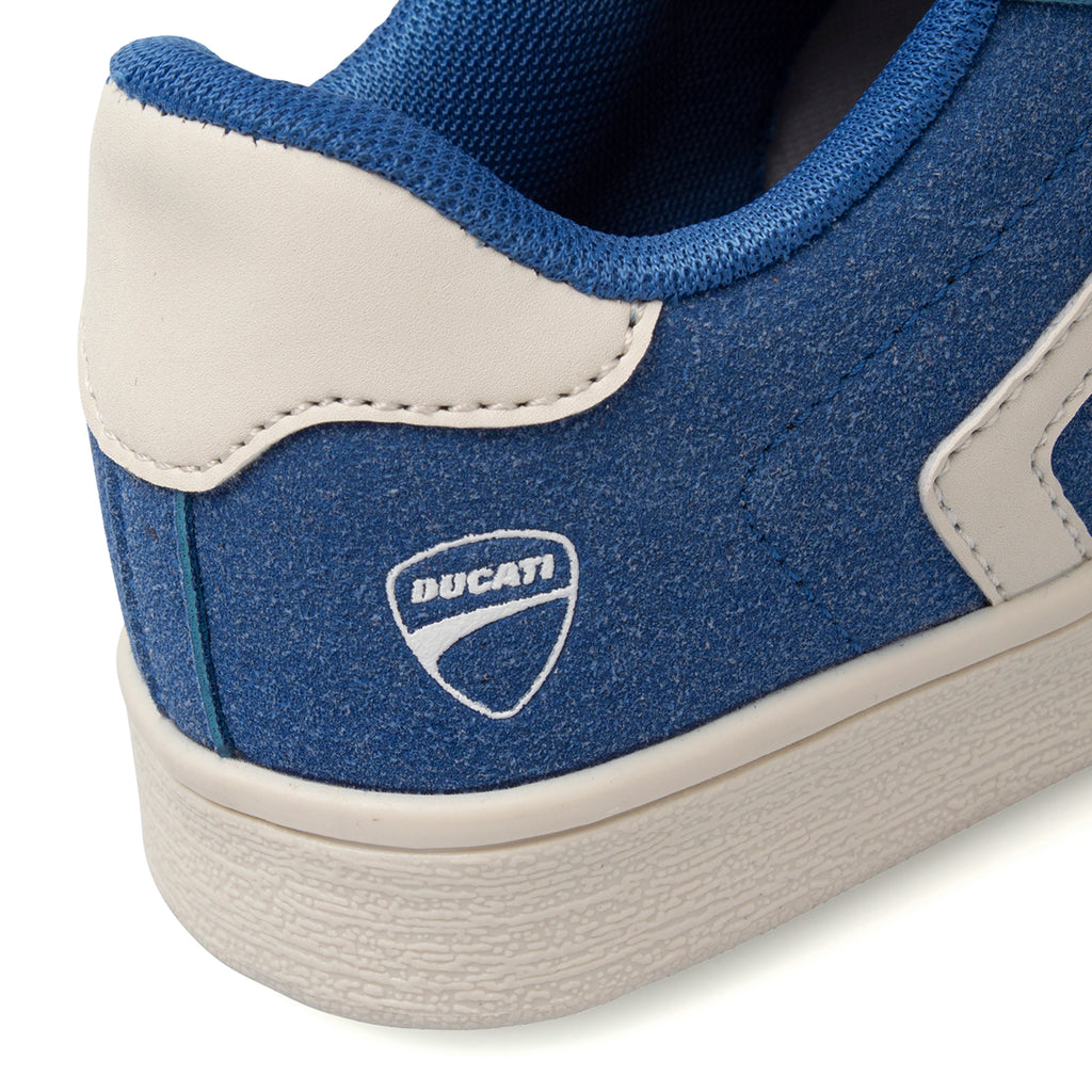 Sneakers blu da Ragazzo con logo laterale Ducati