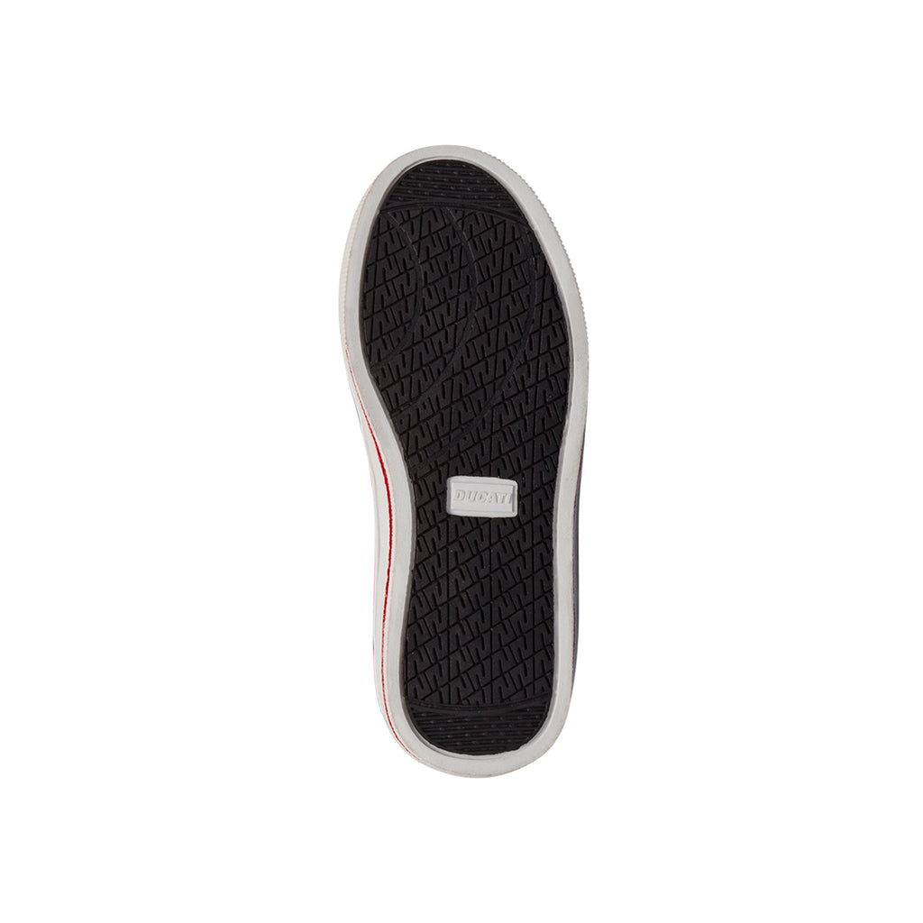 Sneakers alte bicolore nere da Bambino con strappo Ducati