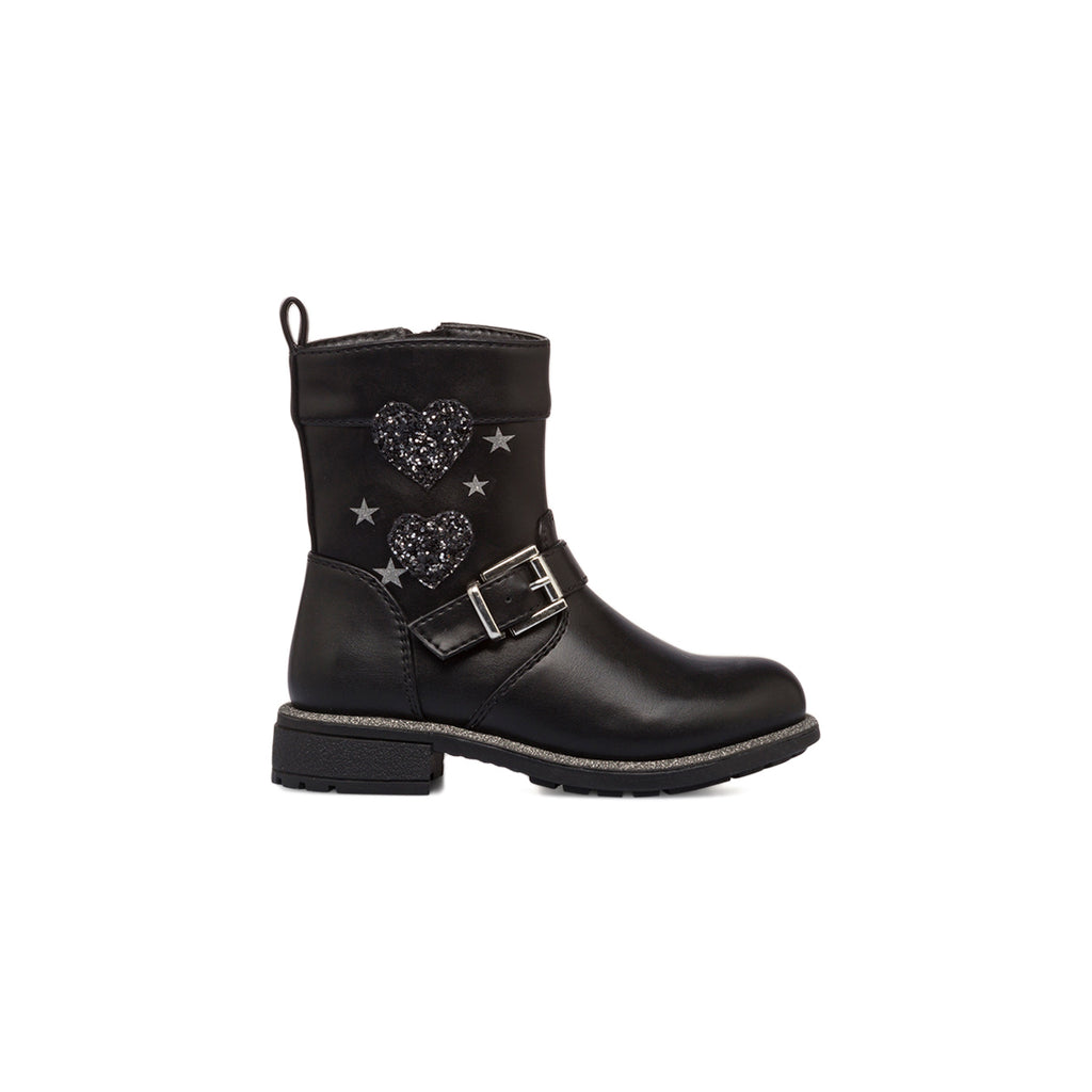 Stivaletti nero da bambina Le Scarpe di Alice