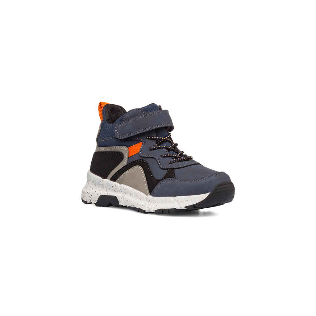 Sneakers alte blu da bambino Birilli & Monelli