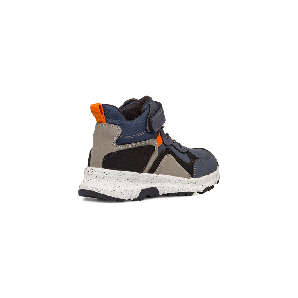 Sneakers alte blu da bambino Birilli & Monelli