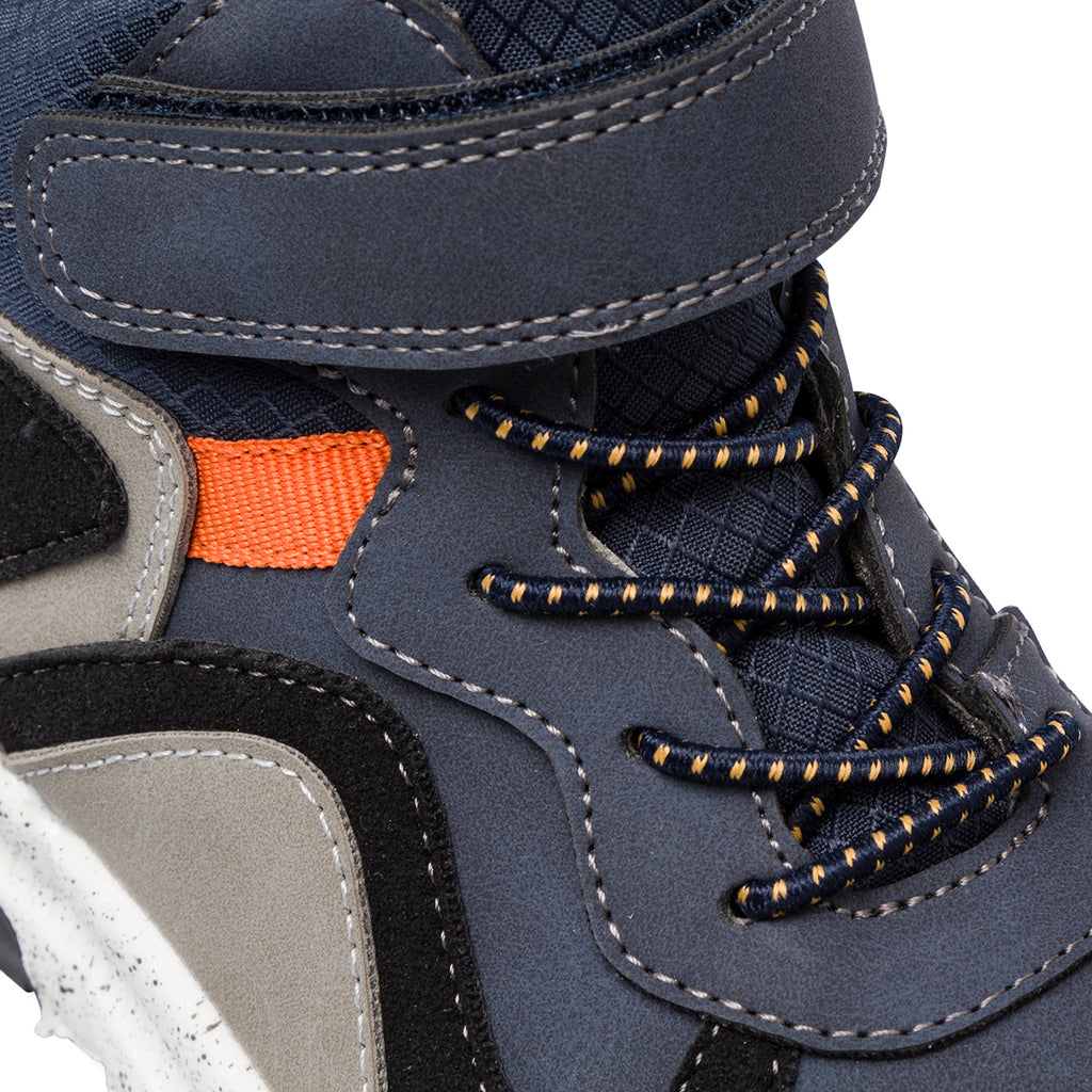 Sneakers alte blu da bambino Birilli & Monelli