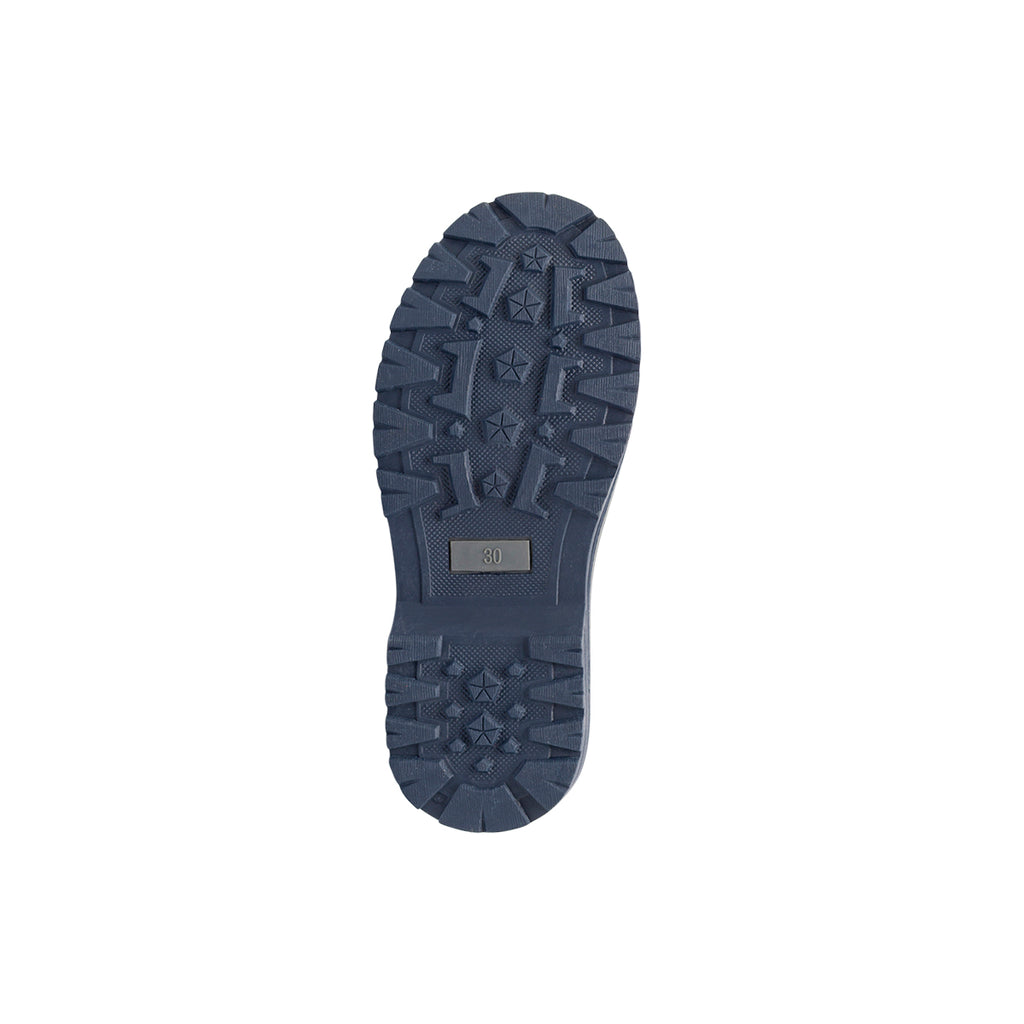Anfibi Navigare da bambino blu con lacci e zip