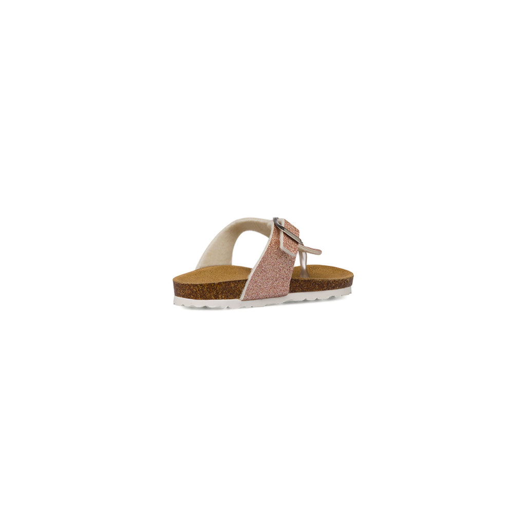 Ciabatte glitter rosa da Bambina con fibbia Settenote