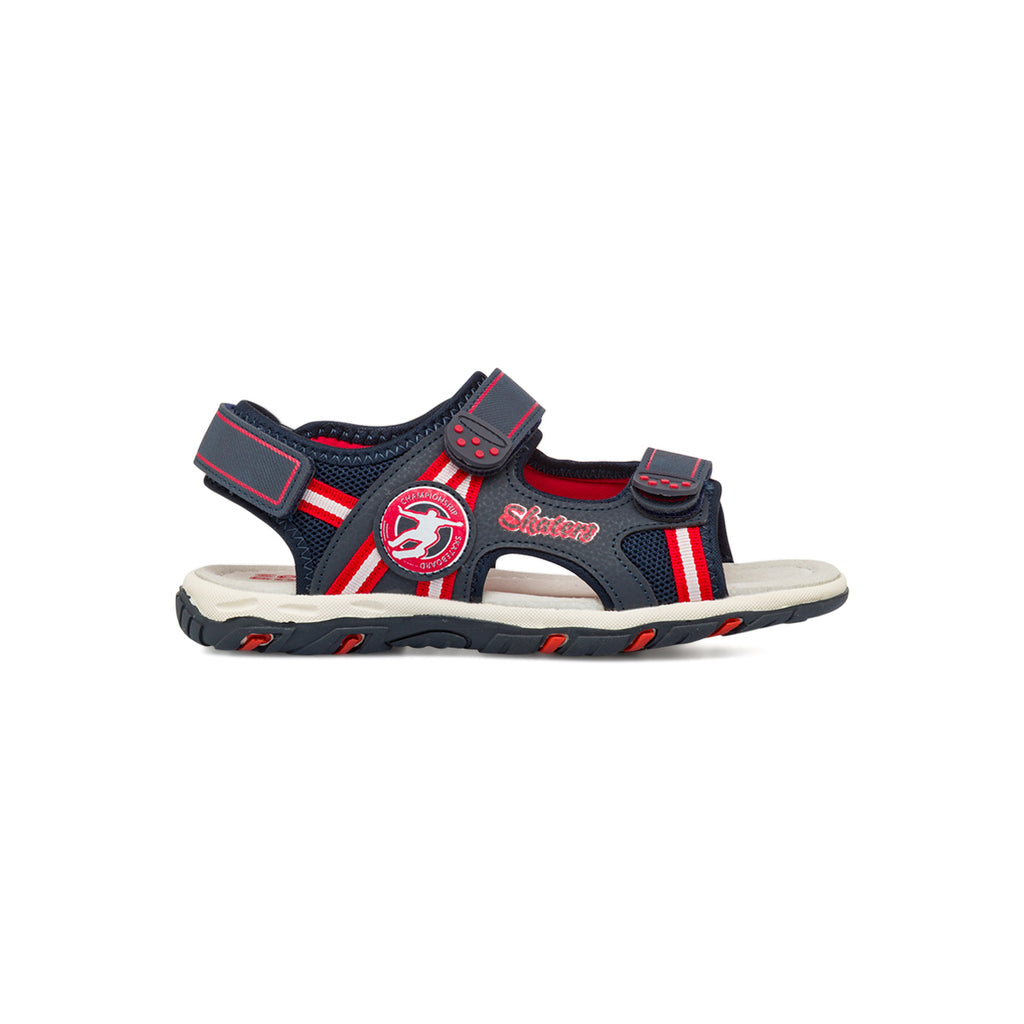Sandali blu navy da Bambino e Ragazzo con dettagli rossi Space Boy