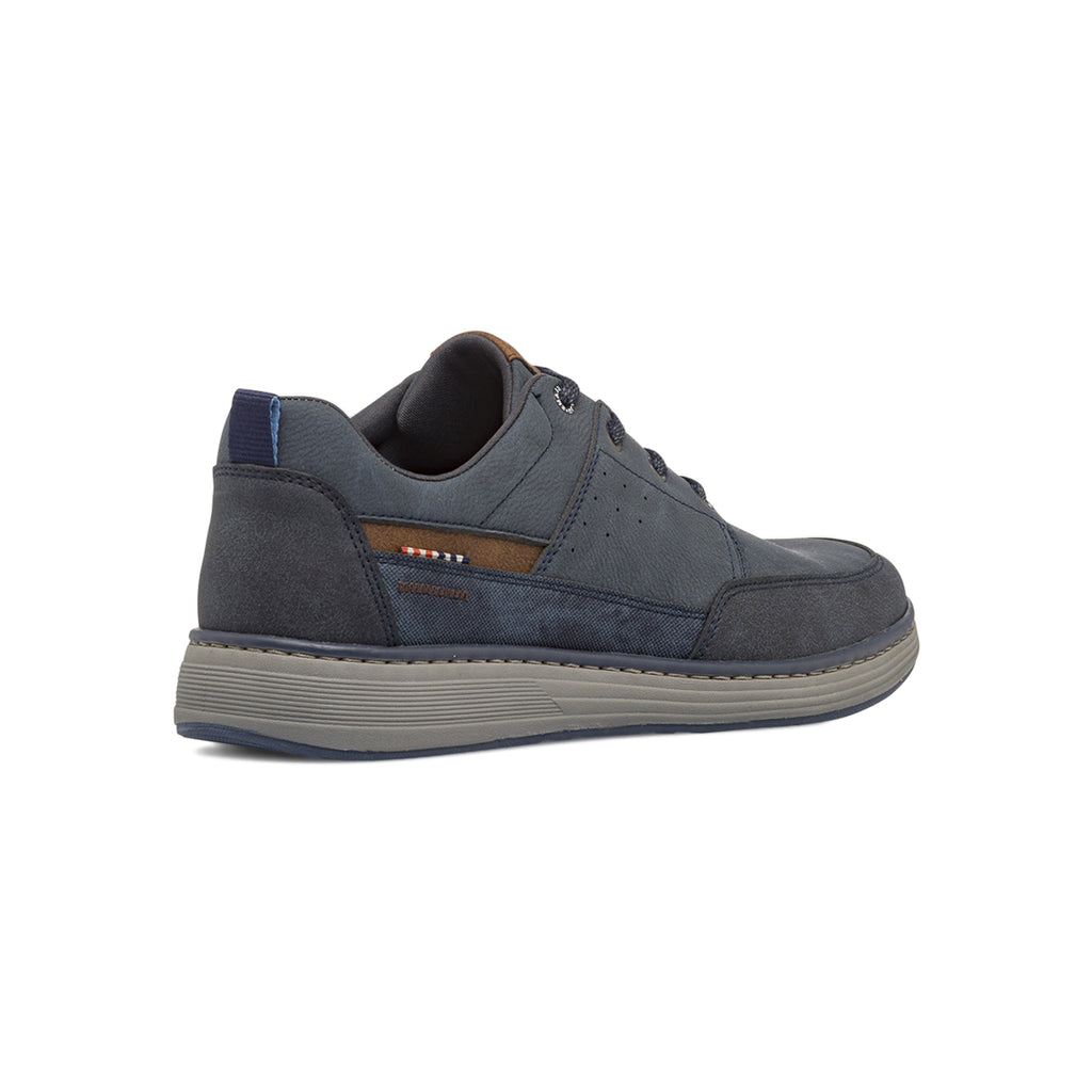 Scarpe eleganti blu da Uomo con inserti marroni Glams