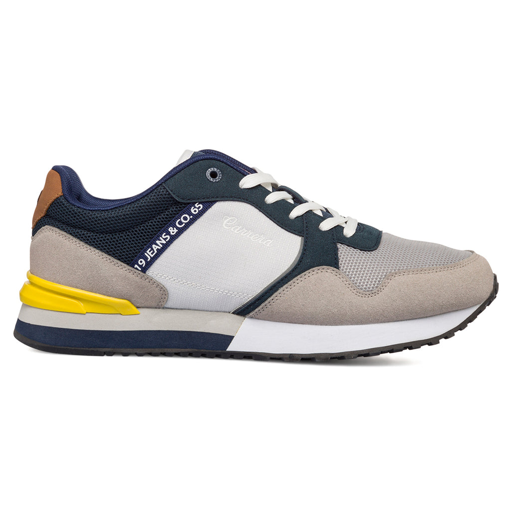 Sneakers casual da uomo blu e grigie Carrera Jeans