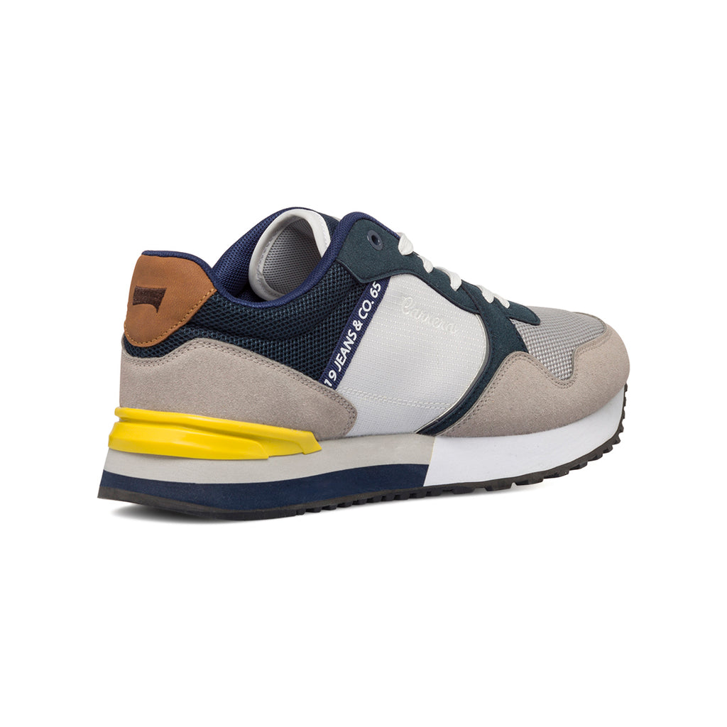 Sneakers casual da uomo blu e grigie Carrera Jeans