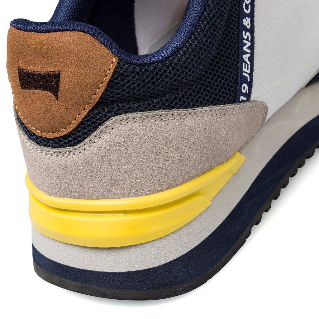 Sneakers casual da uomo blu e grigie Carrera Jeans