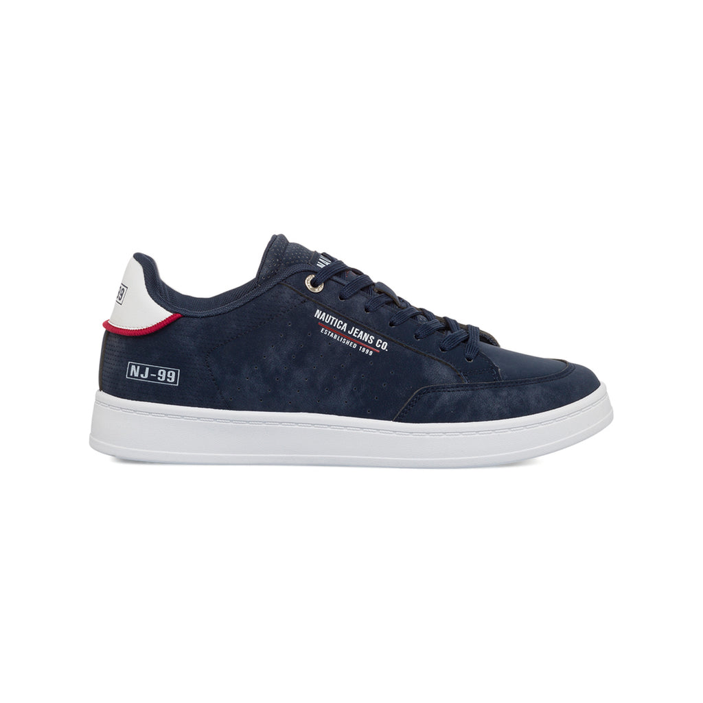 Sneakers blu navy da uomo con logo laterale Nautica Martes Nbk