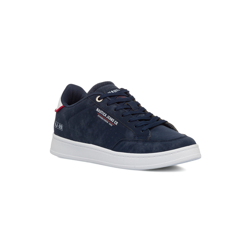 Sneakers blu navy da uomo con logo laterale Nautica Martes Nbk