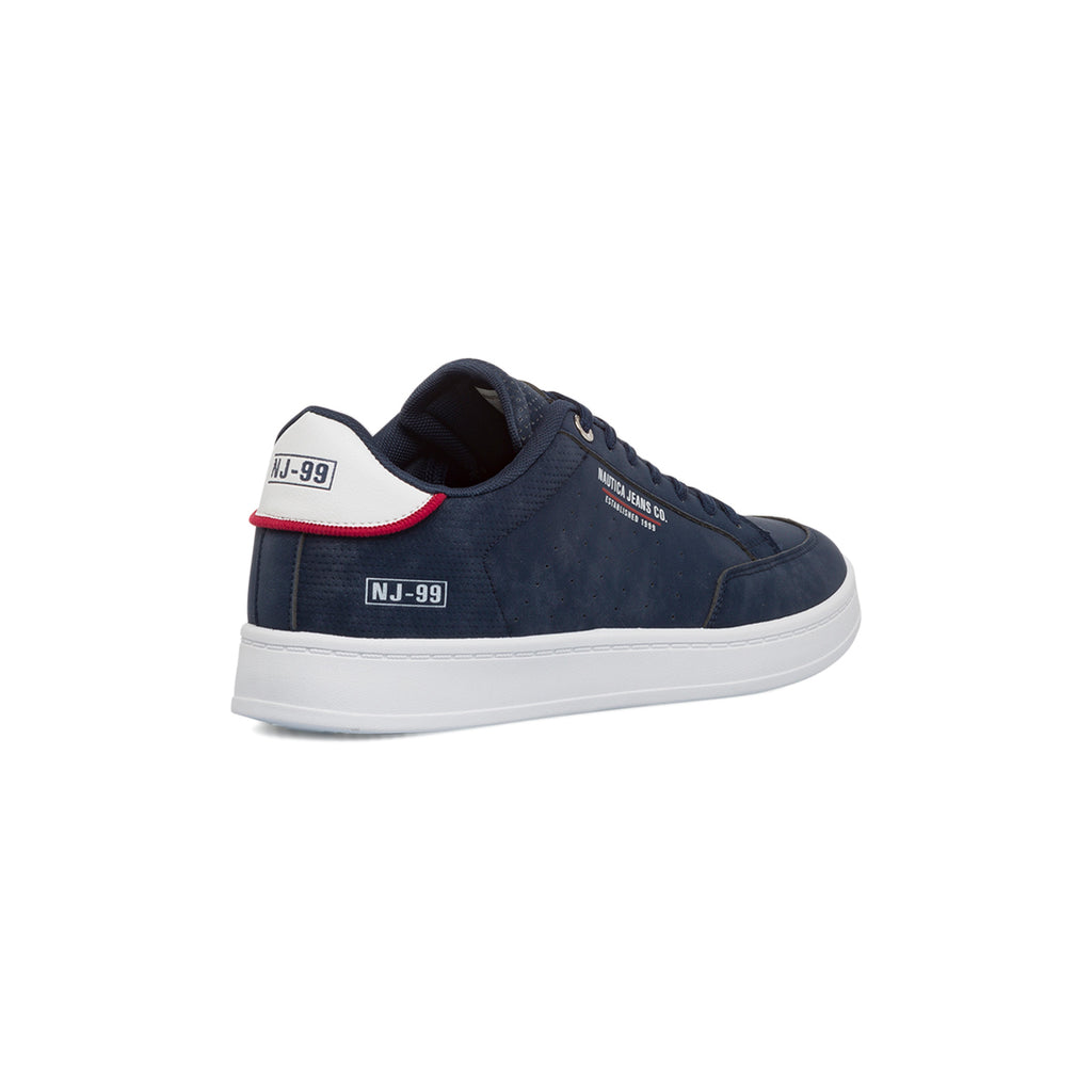 Sneakers blu navy da uomo con logo laterale Nautica Martes Nbk
