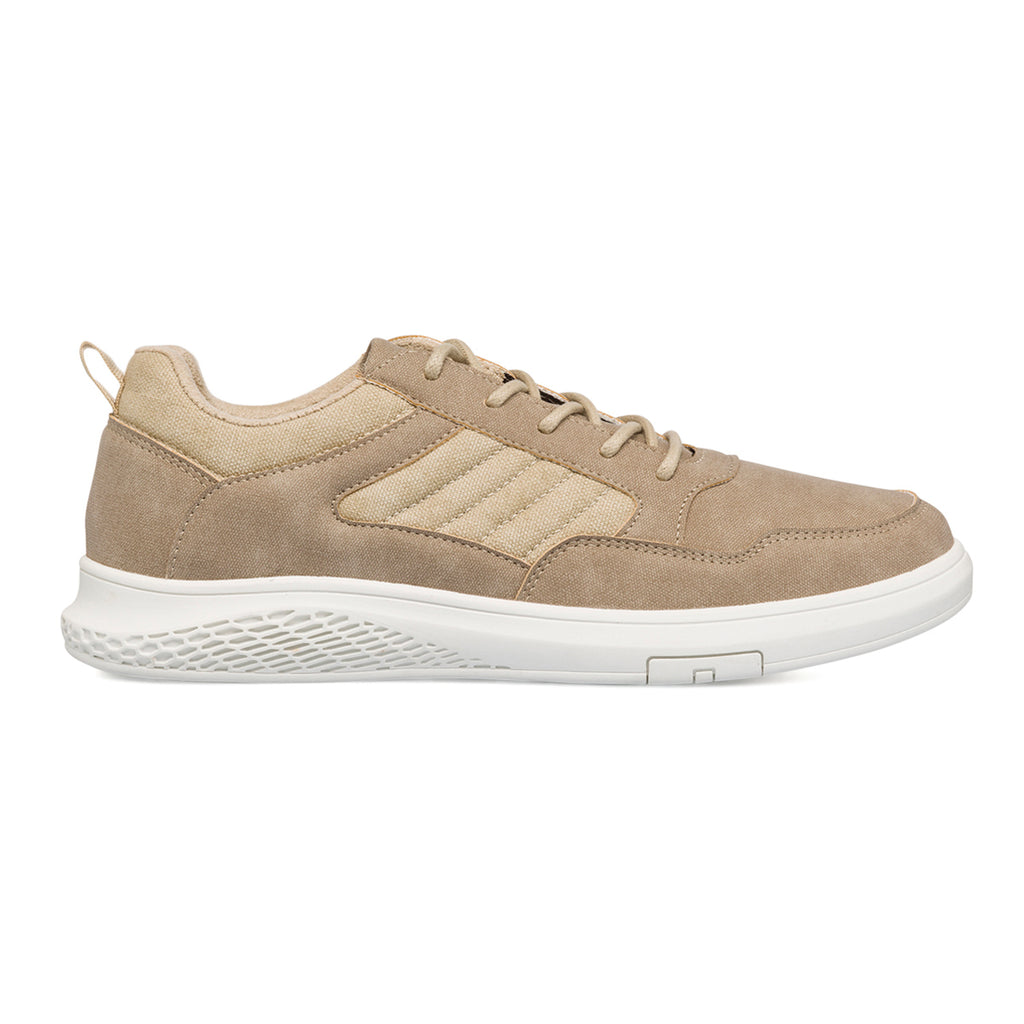 Sneakers beige in tessuto da uomo Riflessi Urbani