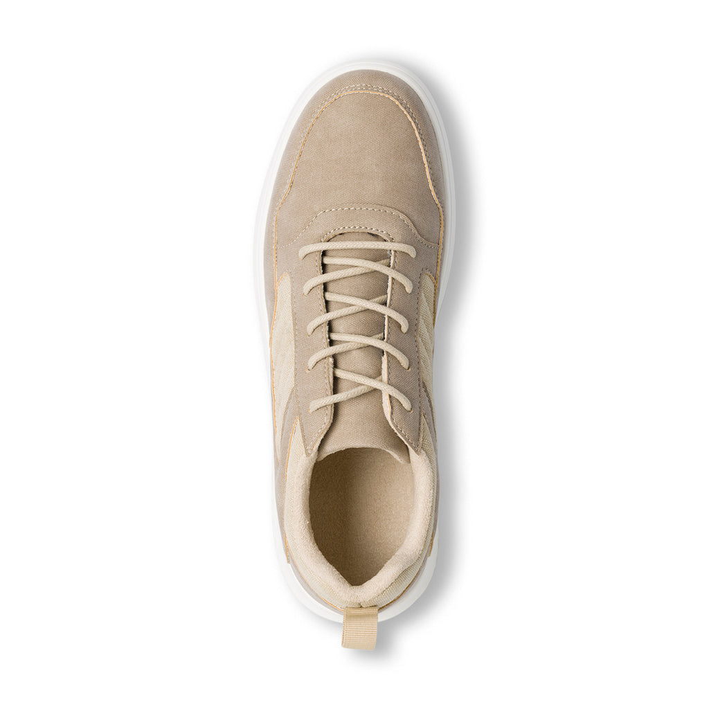 Sneakers beige in tessuto da uomo Riflessi Urbani