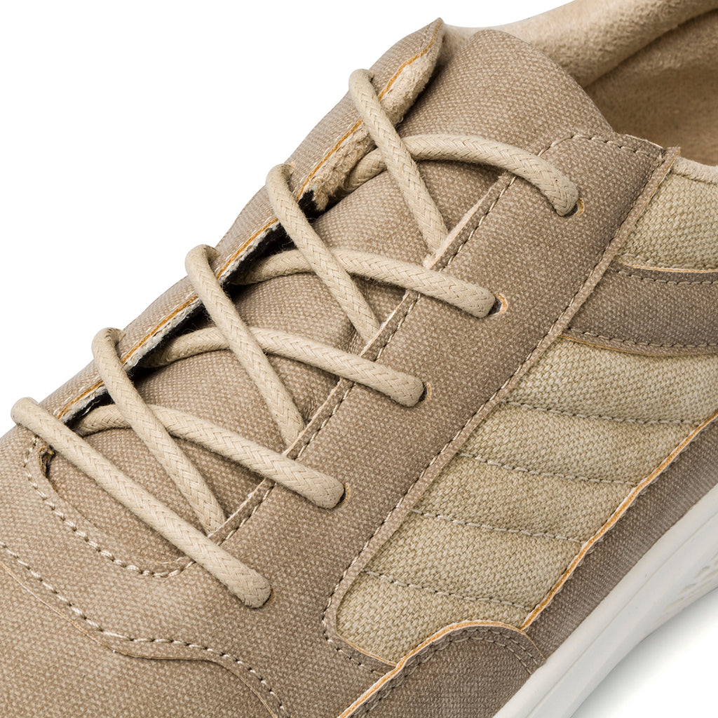 Sneakers beige in tessuto da uomo Riflessi Urbani