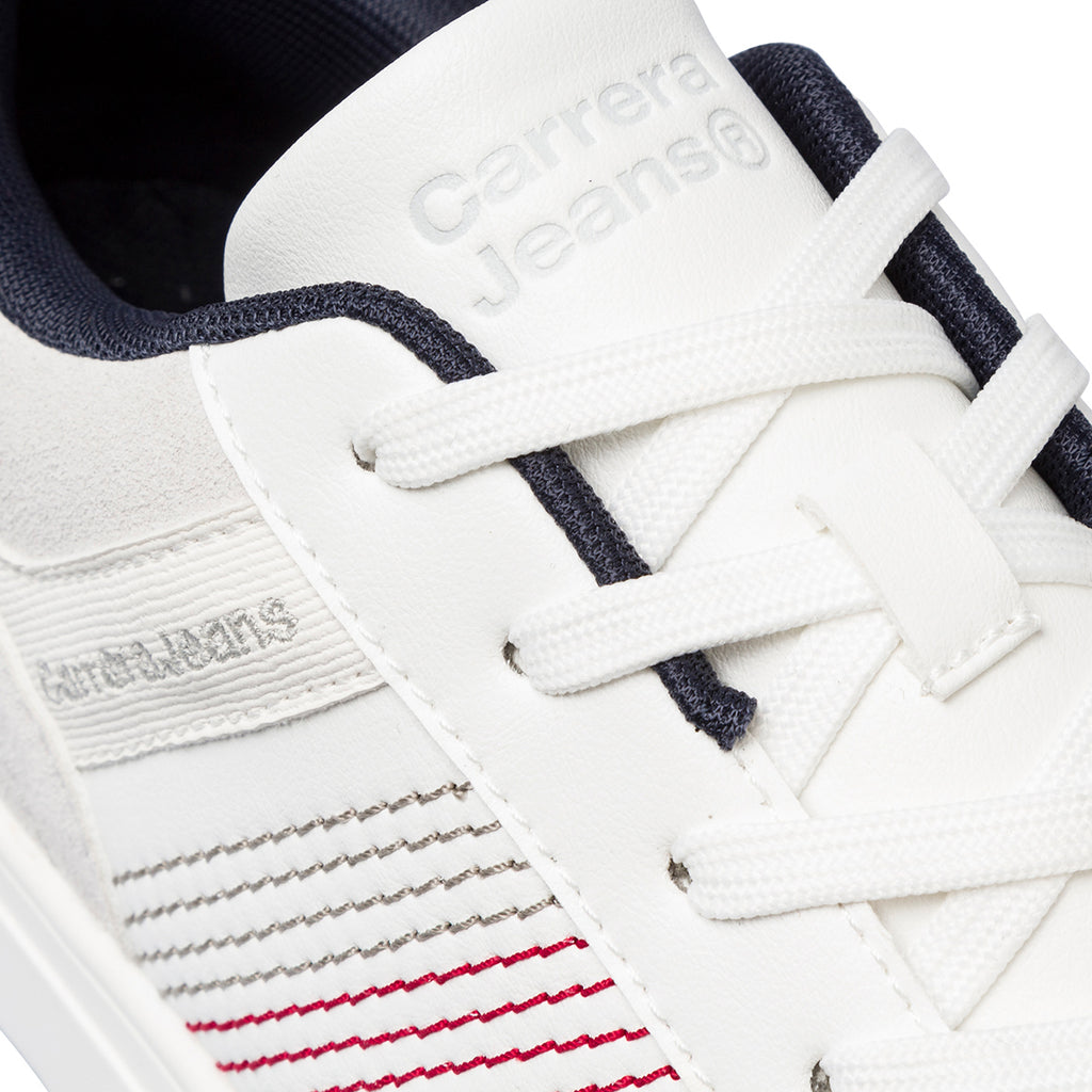 Sneakers casual bianche da uomo Carrera Jeans