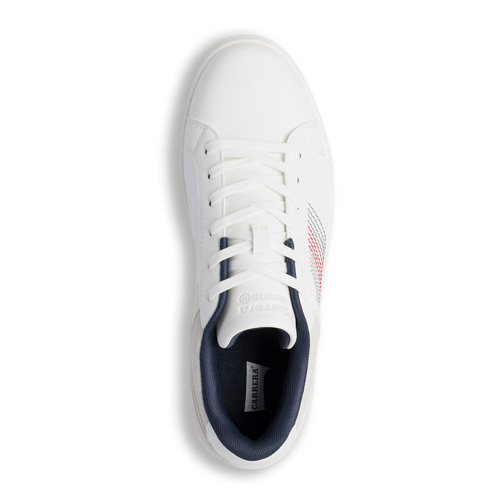 Sneakers casual bianche da uomo Carrera Jeans