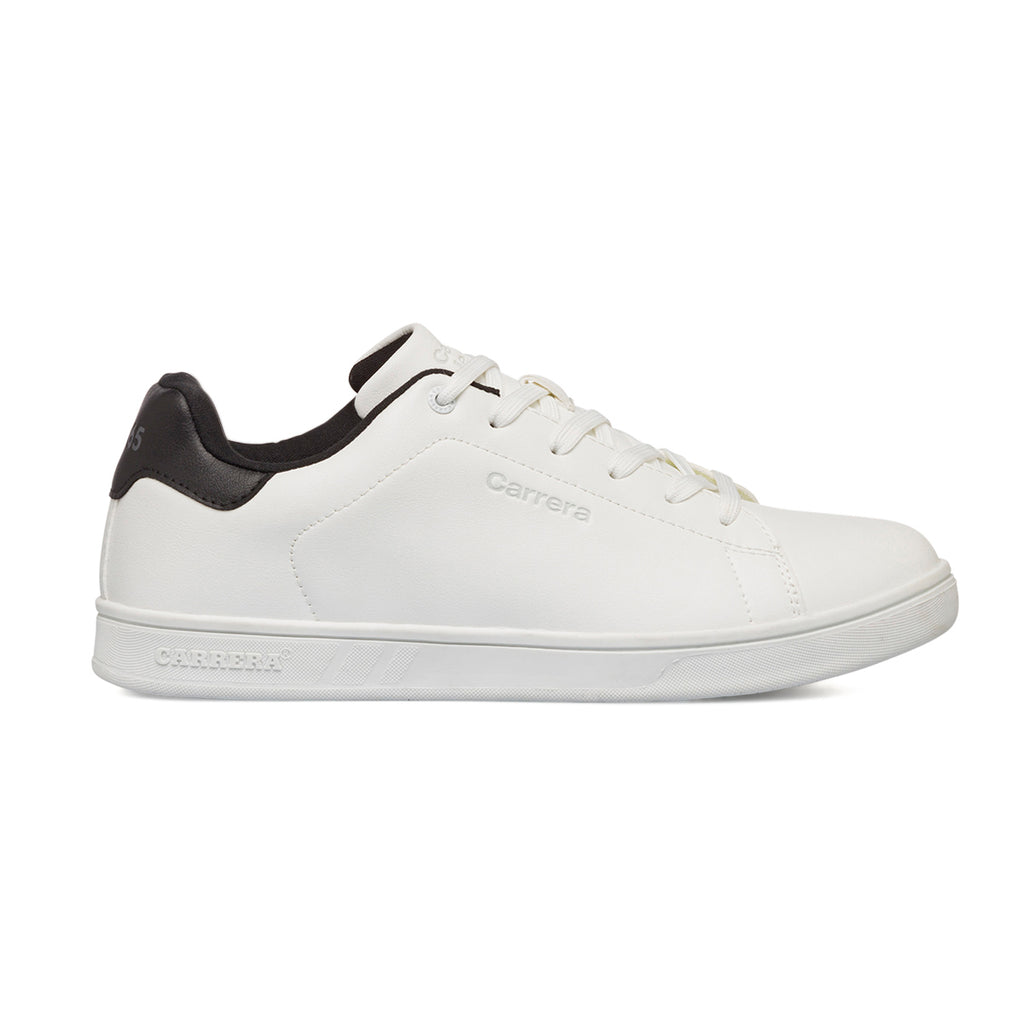 Sneakers casual bianche da uomo con logo Carrera Jeans