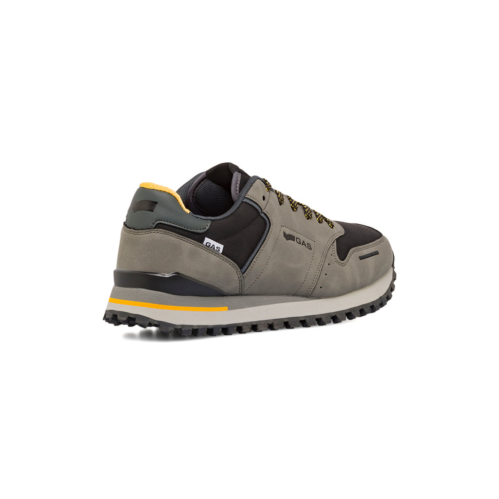 Sneakers grigie da uomo con logo Gas Alba