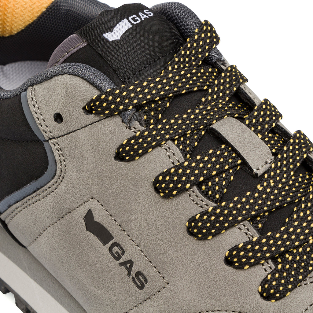 Sneakers grigie da uomo con logo Gas Alba