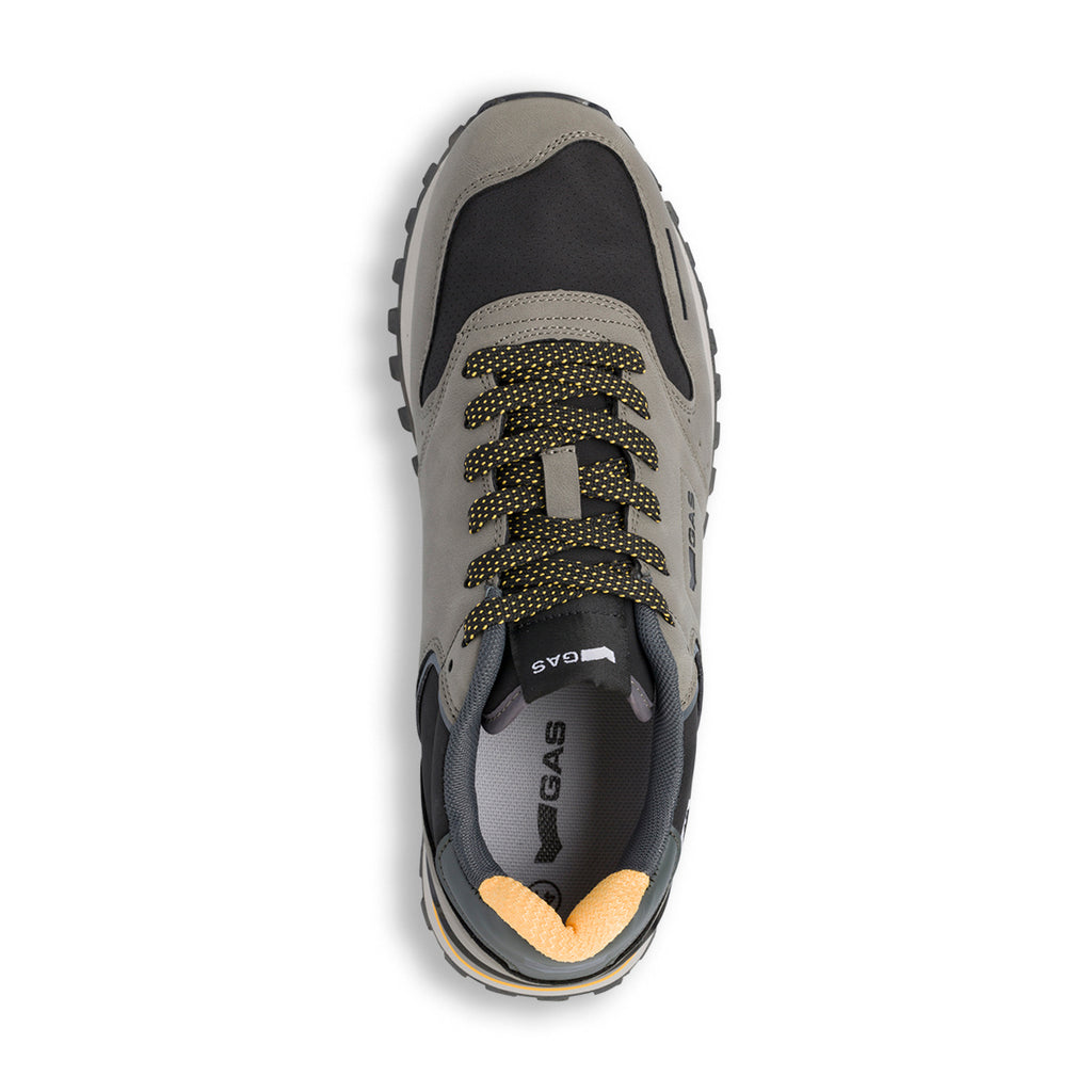 Sneakers grigie da uomo con logo Gas Alba