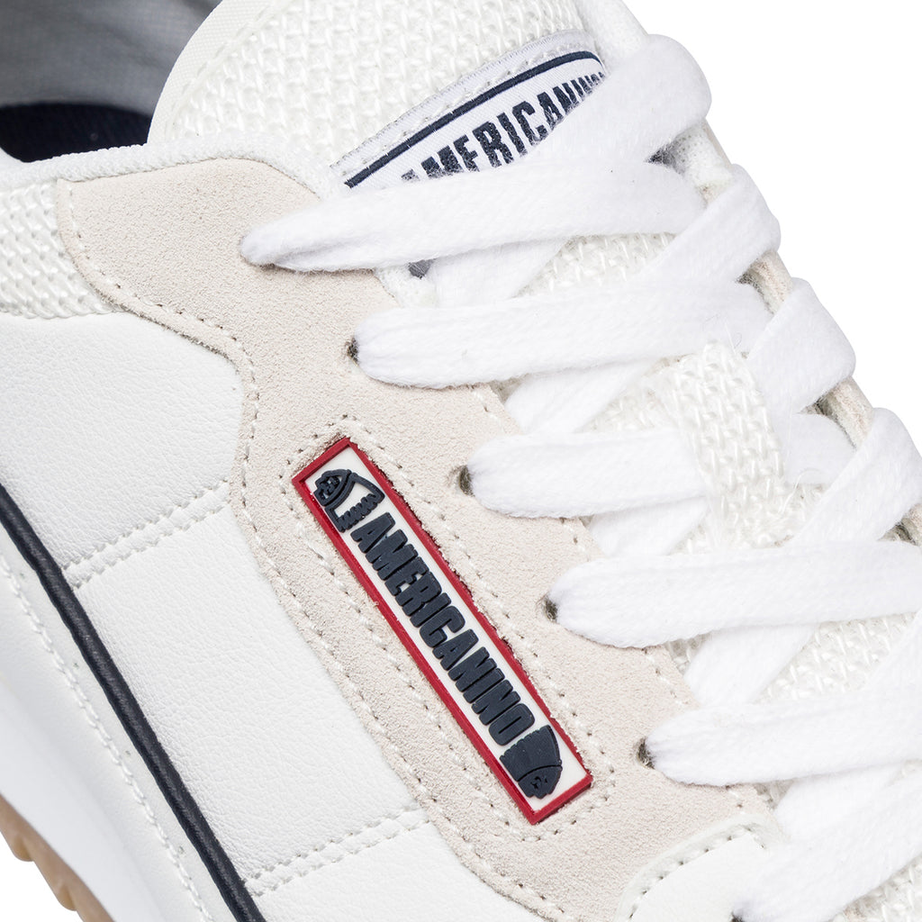 Sneakers casual bianche da uomo Americanino