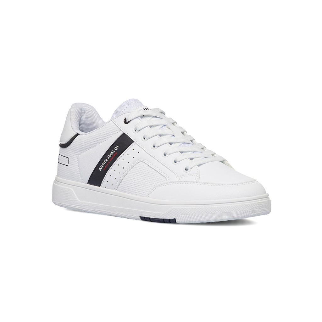 Sneakers casual bianche da uomo Nautica Jeans