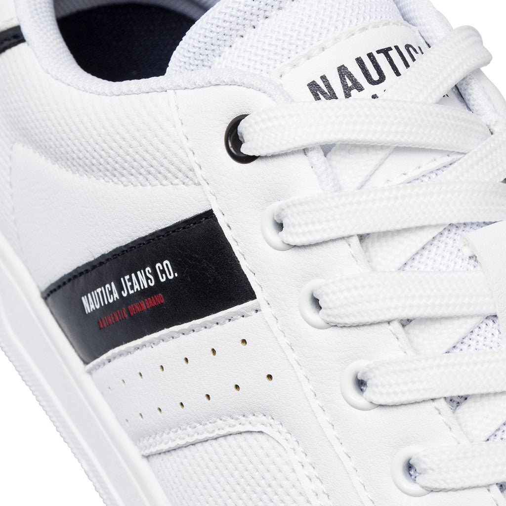 Sneakers casual bianche da uomo Nautica Jeans