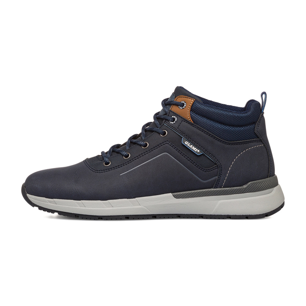 Sneakers alte blu da uomo Glams