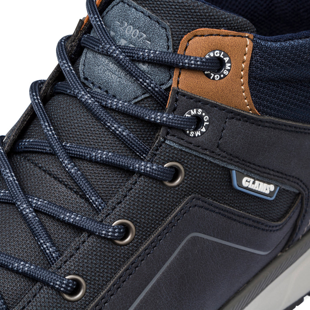 Sneakers alte blu da uomo Glams