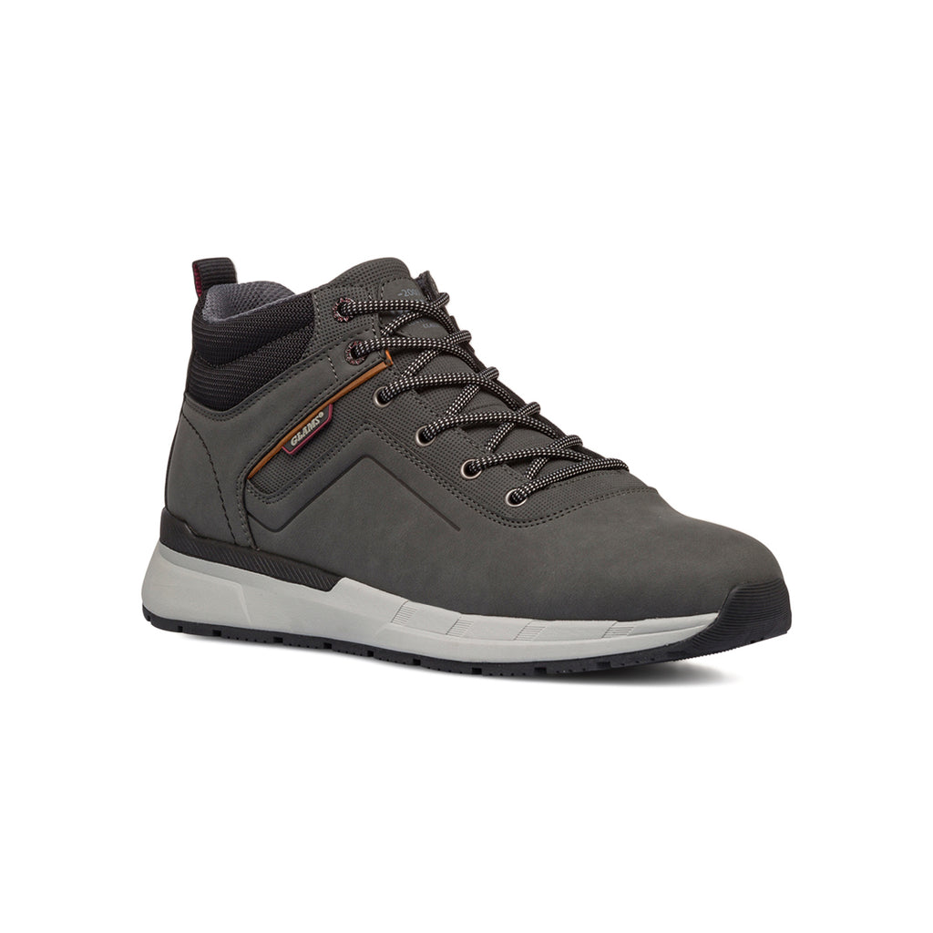 Sneakers alte grigie da uomo Glams