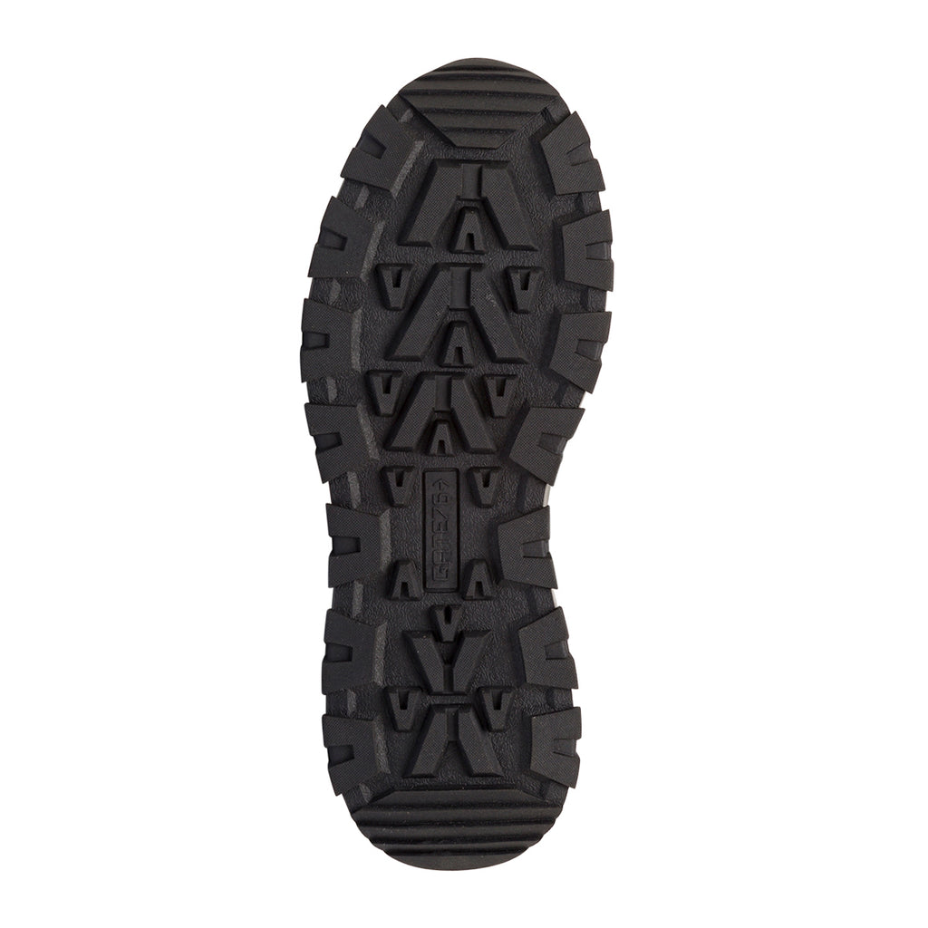 Sneakers da uomo nere e grigie con logo Gate 76