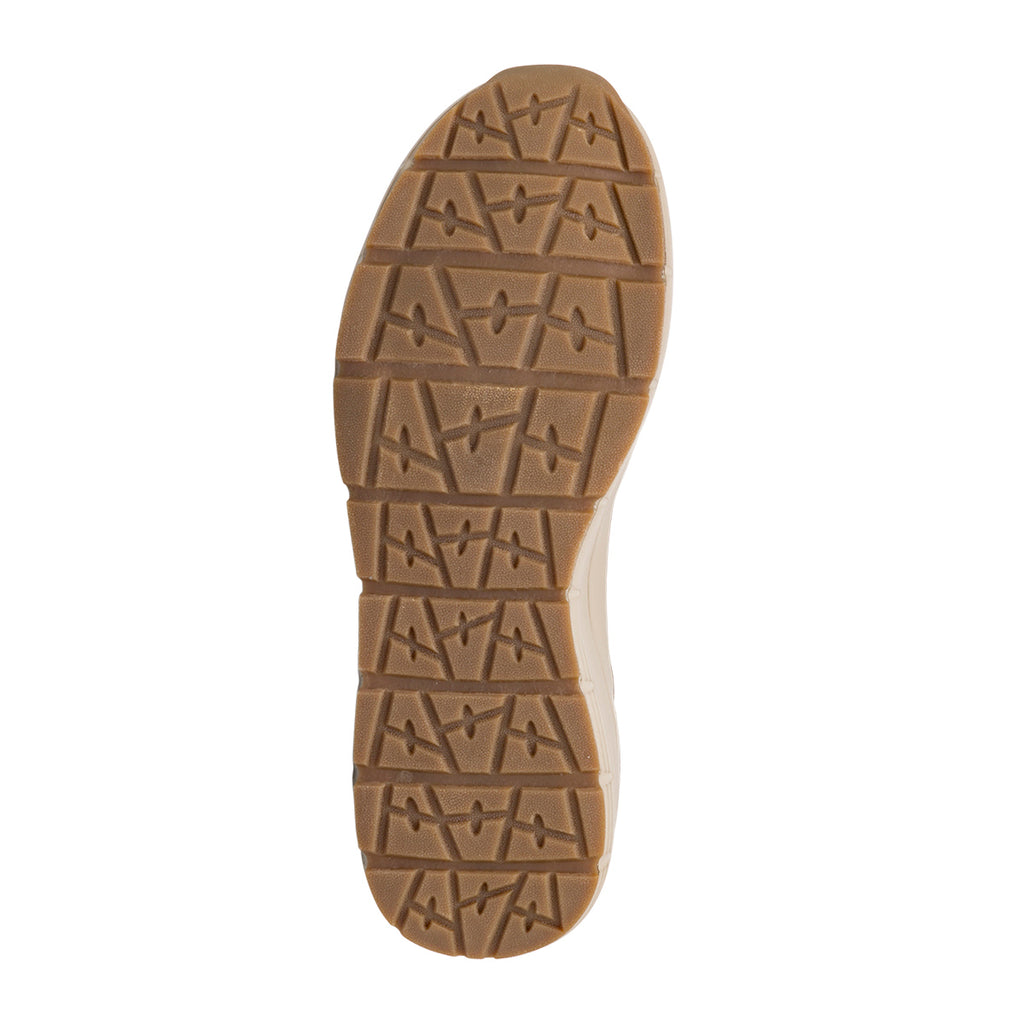 Sneakers casual da uomo marroni con zip Gate 76