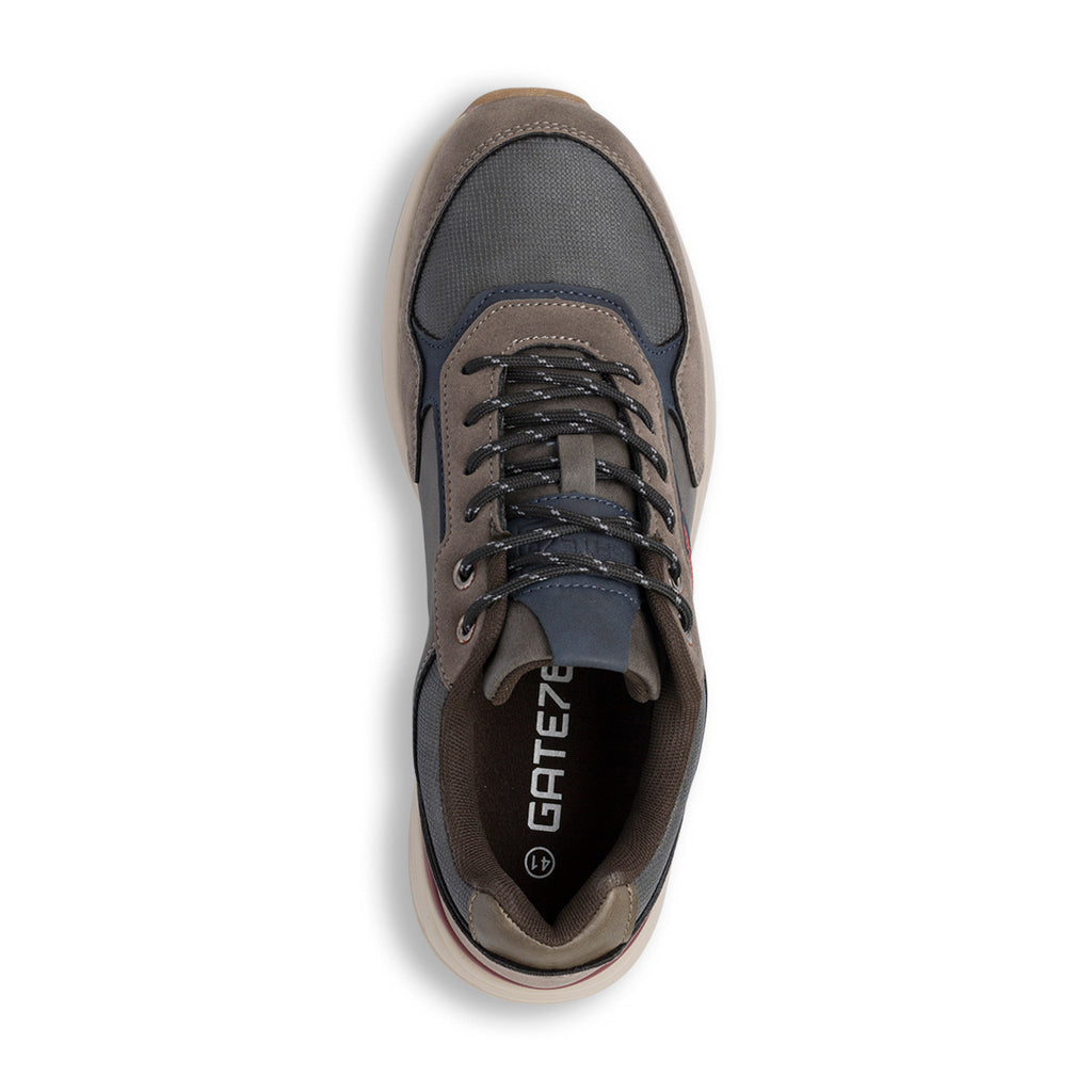 Sneakers casual da uomo grigio Gate 76