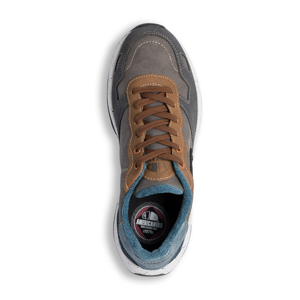 Sneakers grigio da uomo Americanino