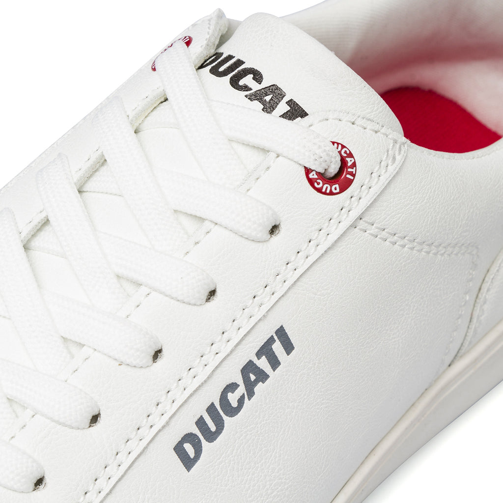Sneakers bianche da uomo Ducati