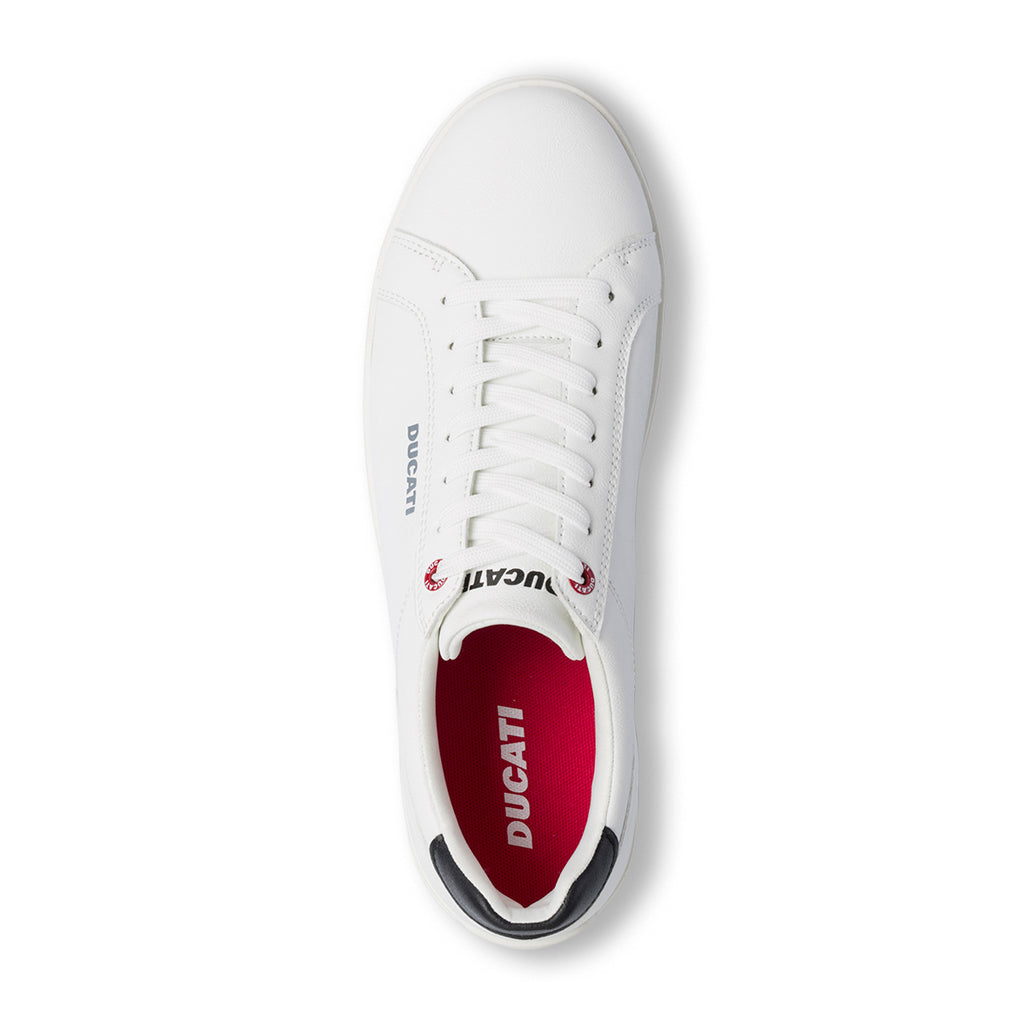 Sneakers bianche da uomo Ducati