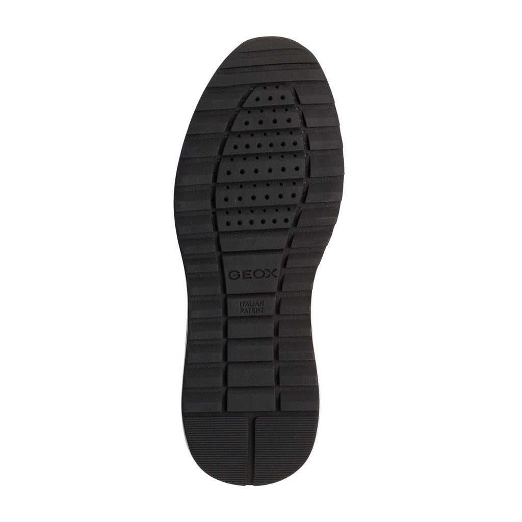 Sneakers traspiranti verde militare da uomo Geox